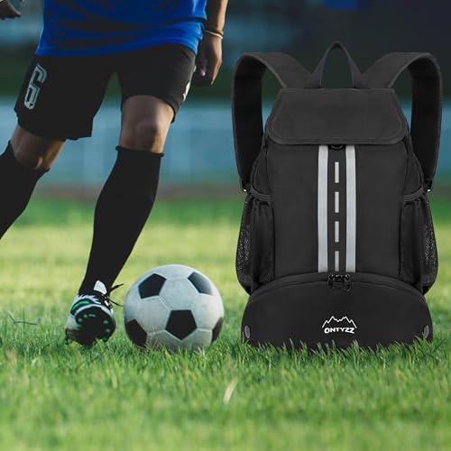 Wasserdicht Rucksack mit Kordelzug Sportrucksack mit Schuhfach Multifunktionaler Tagesrucksack für Gym Yoga Schwimmen Tanzen Basketball Volleyball Fußball Tasche