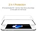 VIUME iPhone 8 7 Screen Protector, Full Coverage Tempered Glass Screen Protector Edge to Edge Protection for Apple iPhone 7/iPhone 8 Film - 4.7