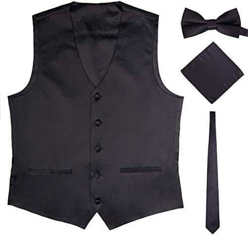 Cyparissus Mens Vest Waistcoat Men's Suit Dress Vest for Men or Tuxedo Vest