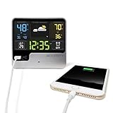 AcuRite 01129M Alarm Clock with USB Charger