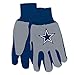 WinCraft NFL Dallas Cowboys Two-Tone Gloves, 2-Pack, Blue/Gray