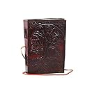 Sacred Oak Tree Leather Blank Book