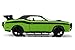 JADA 97140 Toys FF Dodge Challenger Diecast Vehicle, Green, 1:32 Scale, Green/Black