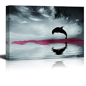 Black and White Scenery Pictures Home Wall for...