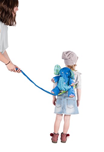 Eric Carle The Very Hungry Caterpillar Backpack Harness, Elephant, Polyester, Elephant Backpack, Children’s Backpack, Blue