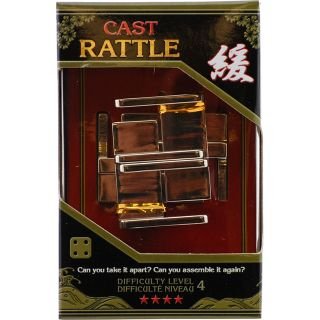 Eureka Brain Teaser - Cast Jigsaw Puzzle - Cast Rattle difficulty 4 - (Cod. 473754)