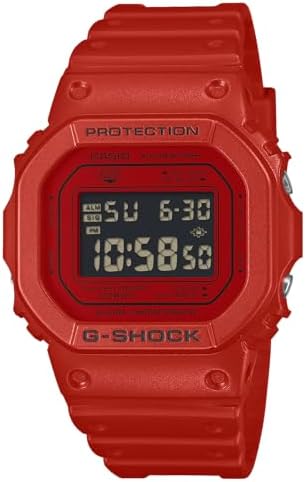 Amazon.com: Casio G-Shock Tough Solar Red Plastic Resin Case and