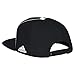 NBA Chicago Bulls Men's Fanwear Team Flat Brim Snapback Cap, One Size, Black