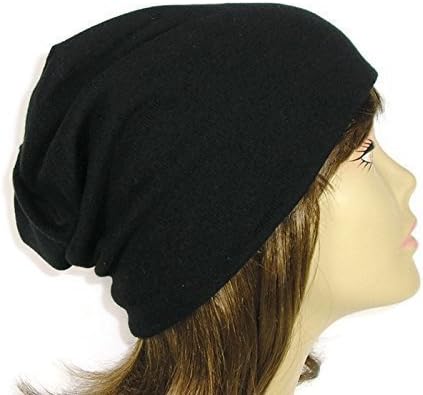 Custom Size Hats 100 Percent Cotton Black Chemo Caps Hats for Hair Loss Chefs Hat Mens Slouchy Beanies Reversible Slouchy Beanies Cotton Lined Slouch Hats Unisex Slouchy Beanies Food Services Headgear