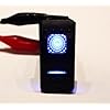 Bandc-Blue-Light-Marine-Boat-Jeep-Custom-Rocker-Toggle-Switch-Dash-Mount-4wd-Onoff