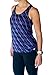 TEMA Athletics Women's Printed Bungee Activewear Yoga Workout Tank Top Gym Running Hiking Walk
