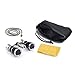 Uarter Opera Glasses Theater Vintage Binoculars with Chain Necklace Black-Silver