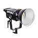 Aputure Light Storm LS C120d II COB 120D Mark 2 + Fresnel Mount 180W 5500K LED Continuous Video Light CRI96+ TLCI97+ Bowens Mount,The Ultimate Upgrade,Support DMX,5 Pre-Programmed Lighting Effects