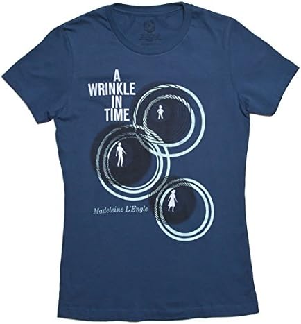 "A Wrinkle in Time" Literary T-shirt by Out Of Print Clothing - Women's Slim Fit (Women's XXL)