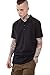 INFLATION Men's Cotton Short-Sleeve Polo Shirts Classic Collared T Shirt Men
