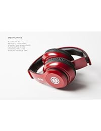 Audífonos recargables iJOY Matte con antena inalámbrica, bluetooth plegables de diadema con micrófono.