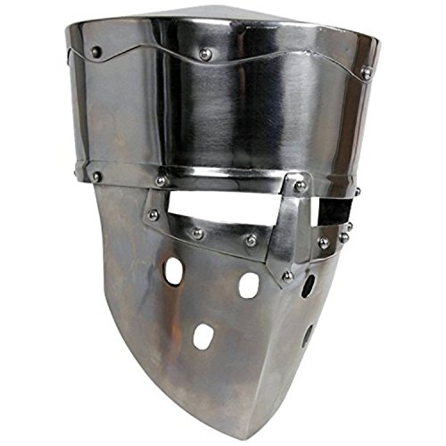 Crusader Medieval Helmet - Steel Armour