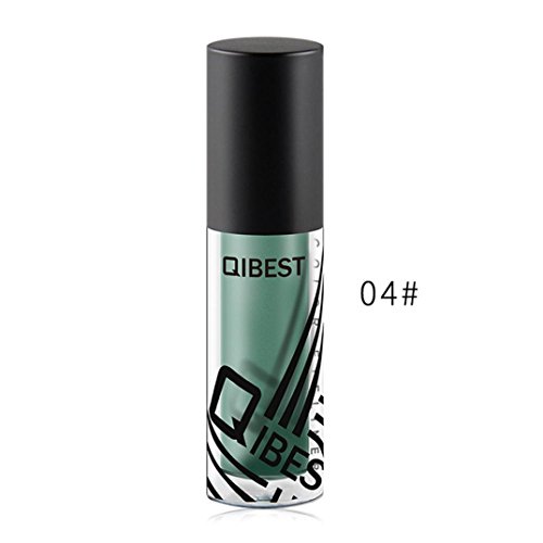 Liquid Eyeliner, Metallic Shiny Smoky Eyes Shadow Waterproof Glitter Eyeliner Eyeshadow Pen Makeup (D)