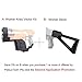 Worker Modified Dagger Cover Shaped Kit for Nerf Stryfe Blaster - Black