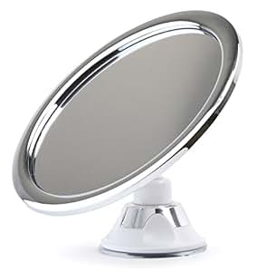 Amazon.com : Fogless Shower Mirror for Shaving  No Fog Chrome Bathroom Mirror by Sparrow Decor 