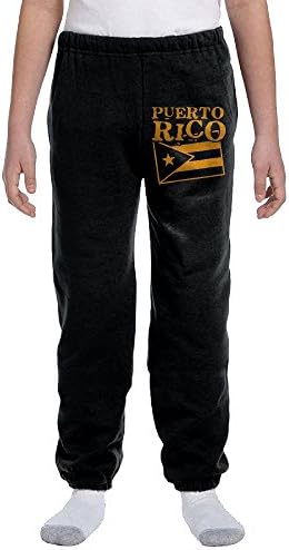 Puerto Rico Porto Riko Juniors Active Basic Athletic Jogger Pant XL