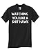 LIKE A HAWK - BLACK T SHIRT