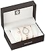 Anne Klein Women's AK/1960GBST Premium Crystal-Accented Gold-Tone Bangle Watch and Bracelet Set