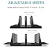 JARLINK (Upgraded Dock Version) Vertical Laptop Stand, Double Desktop Stand Adjustable Laptop Holder (up to 17.3 inches) Compatible with All MacBook Pro/Air/Microsoft Surface (Black)thumb 2