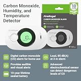 FireAngel FA3322 Digital Carbon Monoxide Detector 10 Year Battery view 2