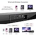 XGODY Soundbar Built-in Subwoofer, 34 Inch Sound Bars for TV 40W Wired Wireless Home Theater Speaker System Support Optical/AUX/Coaxial/USB/BT 4.0thumb 4