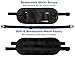 Money Belt & Passport Holder for Travel (Black) - Secure RFID Blocking Travel Wallet for Men and Women Hidden