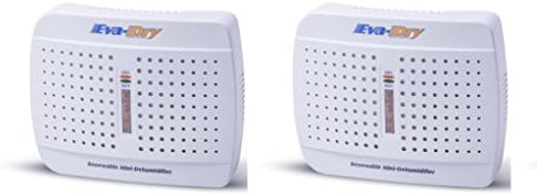 New and Improved Eva-dry E-333 Renewable uGtAOW, Mini Dehumidifier, 2 Pack