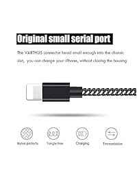 Cable de carga micro USB, paquete de 4 (3 pies 6 pies 6 pies 10 pies) para teléfono Android, cable de carga rápida con longitud extra larga para Samsung Galaxy S7 Edge S7 S6 Edge S6, Note 5 4 2, HTC, LG G4, BlackBerry, Motorola