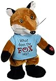 Chantilly Lane The Fox Sings What Does The Fox Say Plush, 12-Inch