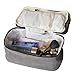 MISSLO Portable Travel Bra Socks Underwear Cosmetic Accessory Toiletry Organizer 3 Layers (Grey)