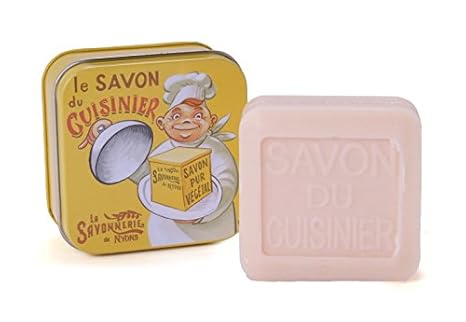 La Savonnerie de Nyons - Küchen-Seife in Metalldose, 100 g