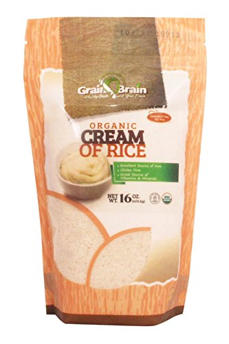 Grain Brain Cream Of Rice, Organic Hot Cereal Farina 1lb