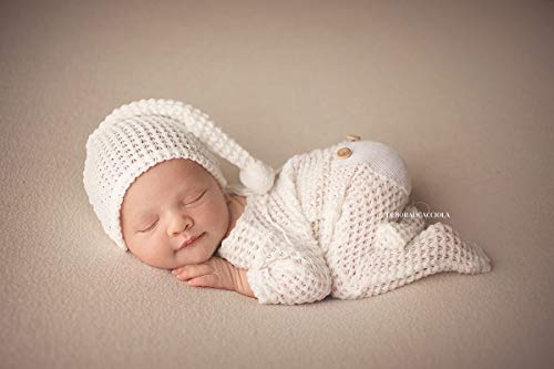 Newborn Photography Props Set Hat Bebe Reborn Accesorios Picture Outfits Baby Photo Studio Shoot Clothes Boy Costume Hat White Pricepulse