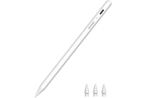 Stylus Pen for iPad 2018-2024: HATOKU 15 Mins Fast Charging Pencil Pro for iPad with Tilt Sensitivity Palm Rejection - Pen for iPad Air 3 4 5 M2 - iPad Pro 11 12.9 M4 - iPad Mini 5 6 - iPad 6 7 8 9 10