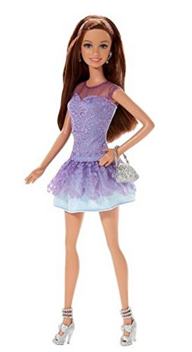Fashionista teresa doll, purple lace dress