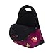 Violet Mist Neoprene Lunch Bag Washable Cute Sushi lunch HandBags Tote Reusable Thermal Insulated Lunch Bag Tote Cooler Lighweight lunch bag for Women Work Picnic Thanksgiving Christmas Gift