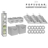 Delta Children Nursery Storage 48 Piece Set, Dove Grey