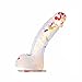 Louviva Confetti Dildo Realistic Clear Silicone Suction Cup Women Sex Toy, 7.6 Inch, Sex Toy for Adults