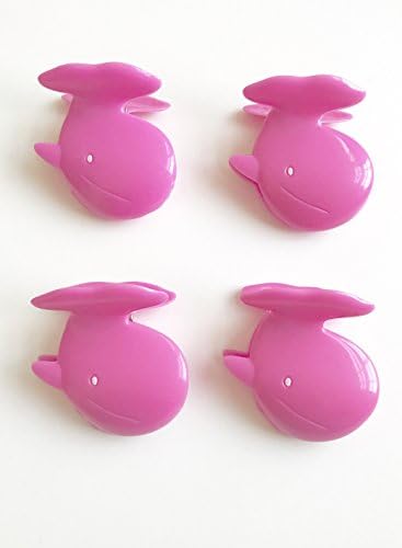 GOaGO Stroller clips to hold swaddle/muslin to canopy to protect your child from wind, insects and light for better naps. Buggy accessory with kid friendly design. (set of 4 pink)