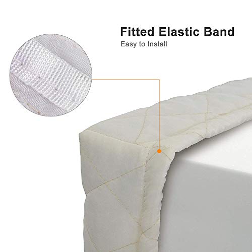 Indoor Quilted Window Air Conditioner Cover, Keeps Cold Air Out and Maintains Heat in Winter Eliminate Dust Buildup, 21W x 2.5D x 14H