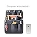 bag in bag Multi-functional Contrast Bag Shoulders Bag Rucksack Insert Backpack Organizer,Black
