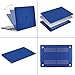MOSISO Compatible with MacBook Pro 15 inch Case 2019 2018 2017 2016 Release A1990 A1707 with Touch Bar, Plastic Hard Shell Case & Keyboard Cover & Screen Protector & Storage Bag, Royal Blue