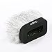 Movo WS-R10 Professional Furry Windscreen with Acoustic Foam Technology for Zoom iQ6, iQ7, Tascam DR-07 MKII, Sony PCM-M10 & Rode iXY Portable Digital Recorders