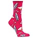 Hot Sox Women's Martini Shakers Crew Socks