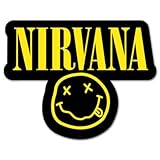 NIRVANA smiley rock band Vynil Car Sticker Decal - 3
